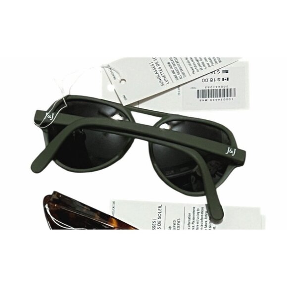 Janie & Jack Green Aviator Sunglasses for Kids Boys 0-2 Years - Picture 3 of 4